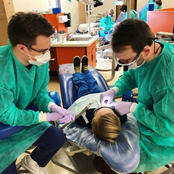 OU COLLEGE OF DENTISTRY STUDENTS PROVIDE FREE DENTAL CARE