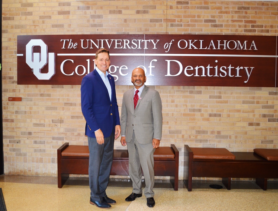 Lieutenant Governor Visits the OU College of Dentistry