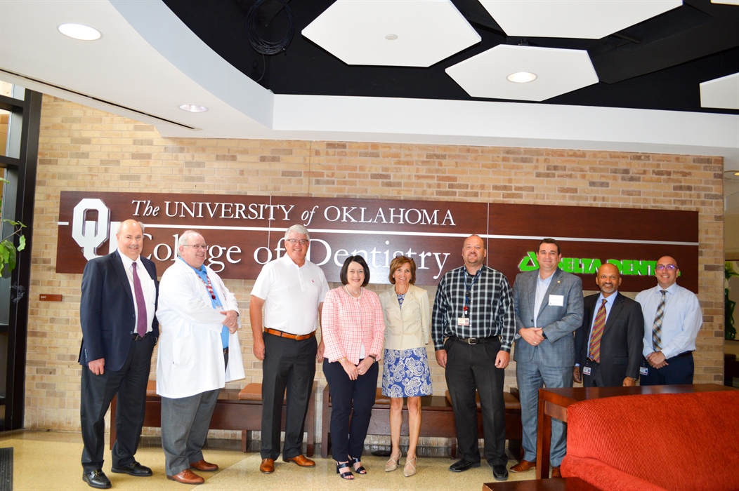 The University of Oklahoma Regents Visit OU College of Dentistry and College of Allied Health