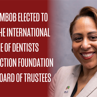 Assistant Dean Isabel Rambob, DDS, FICD, Elected to International College of Dentists Foundation Board of Trustees
