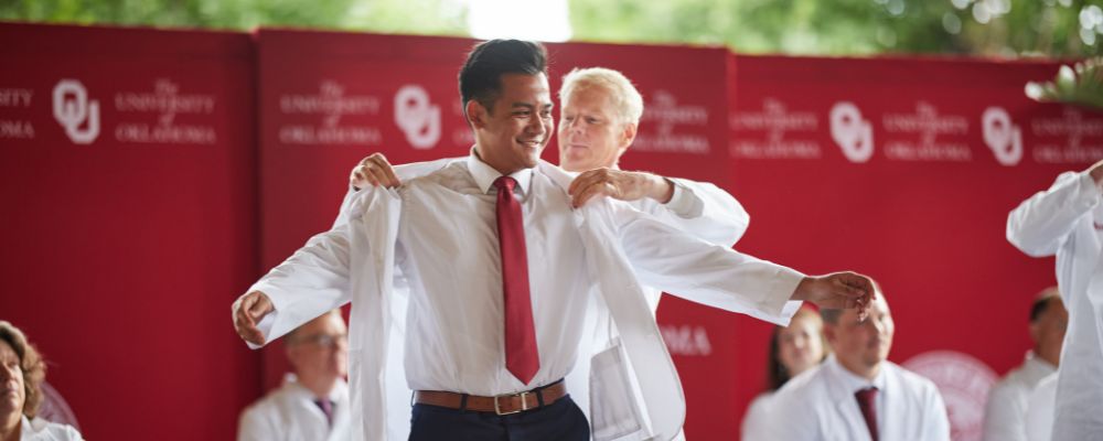 OU Health Sciences Celebrates Hundreds of Students During White Coat Ceremonies